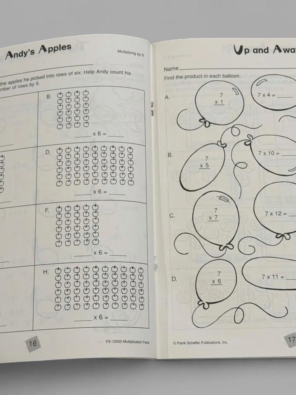 N/A math workbooks